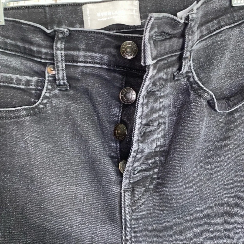 Everlane Black The High Rise Skinny Button Fly Jeans - Picture 5 of 6